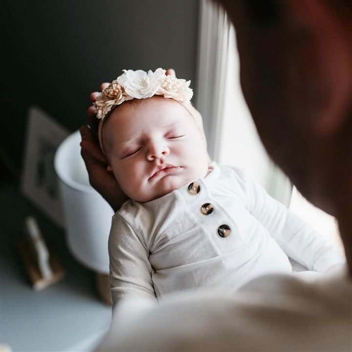 Soft newborn portrait — Fethiye